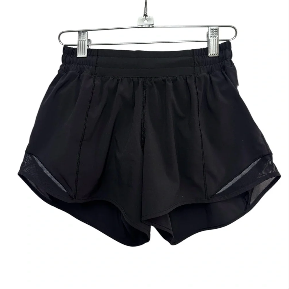 Lululemon Women's Black Shorts Size 4 Tall